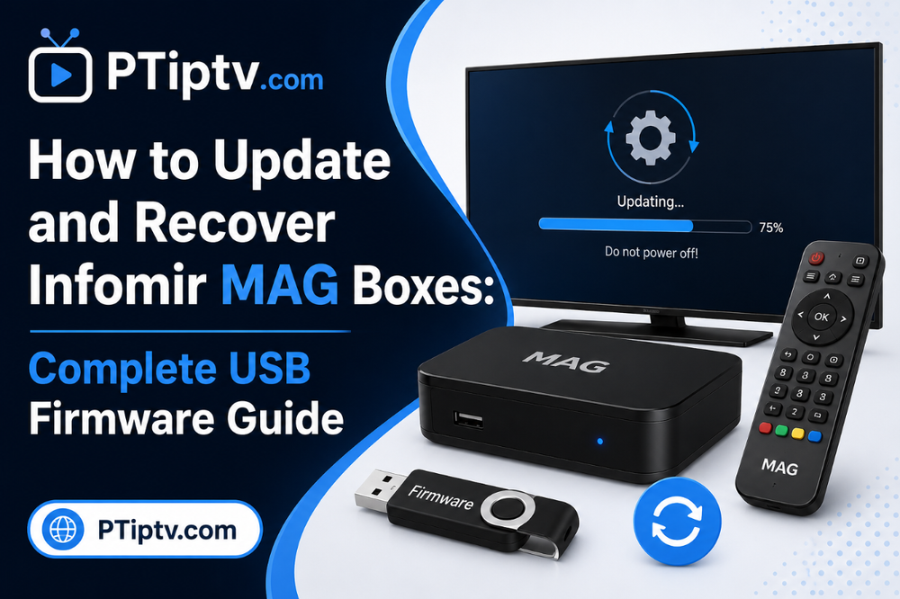 How to Update and Recover Infomir MAG Boxes: Complete USB Firmware Guide
