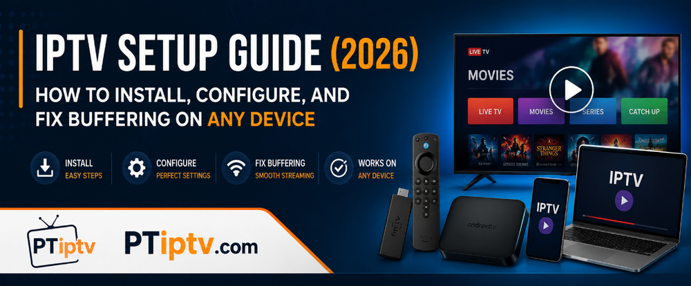 IPTV Setup Guide (2026): How to Install, Configure, and Fix Buffering on Any Device