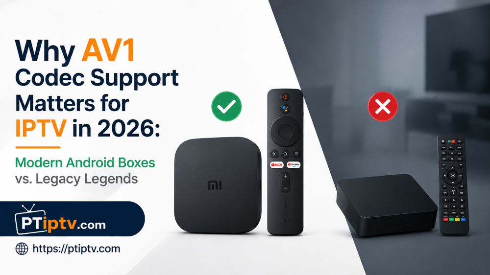 Why AV1 Codec Support Matters for IPTV in 2026: Modern Android Boxes vs. Legacy Legends