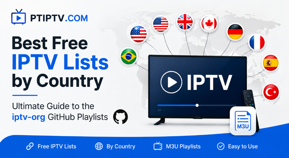 Best Free IPTV Lists by Country: Ultimate Guide to the iptv-org GitHub Playlists