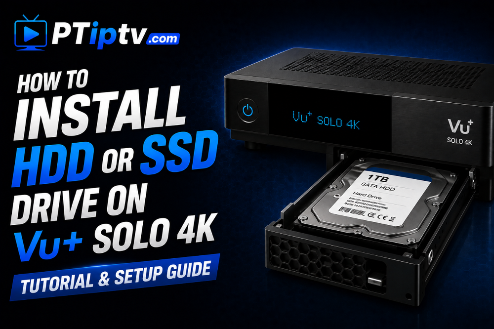 How to Install HDD or SSD Drive on Vu+ Solo 4K: Tutorial & Setup Guide