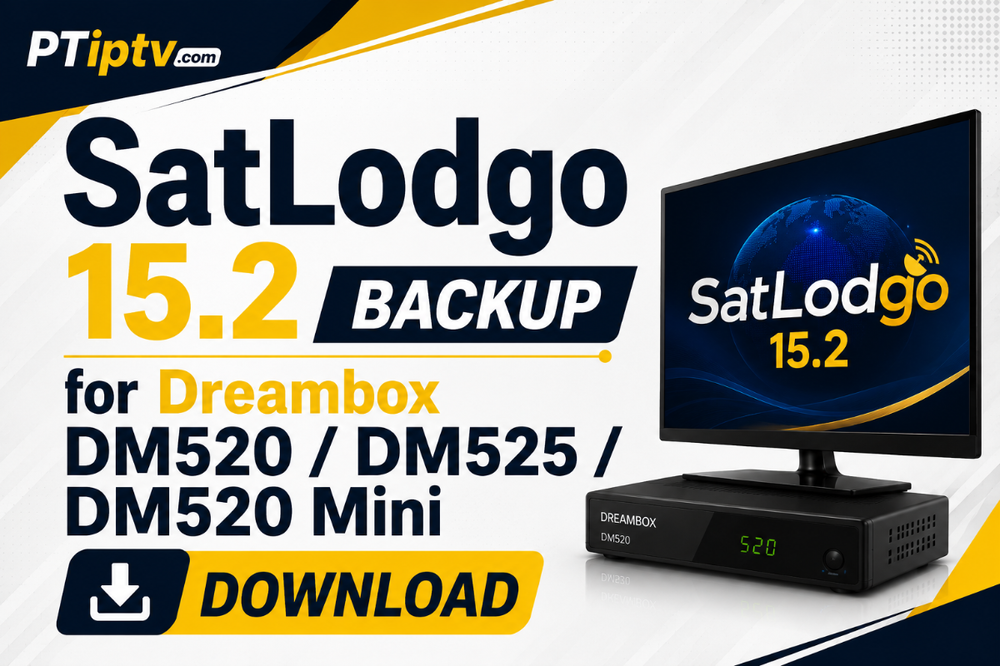 SatLodgo 15.2 Backup for Dreambox DM520 / DM525 / DM520 Mini Download