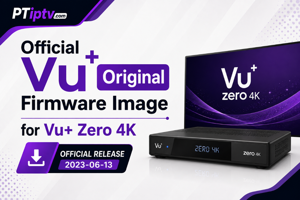 Vu+ Zero 4K Official Original Firmware Download (2023/06/13)
