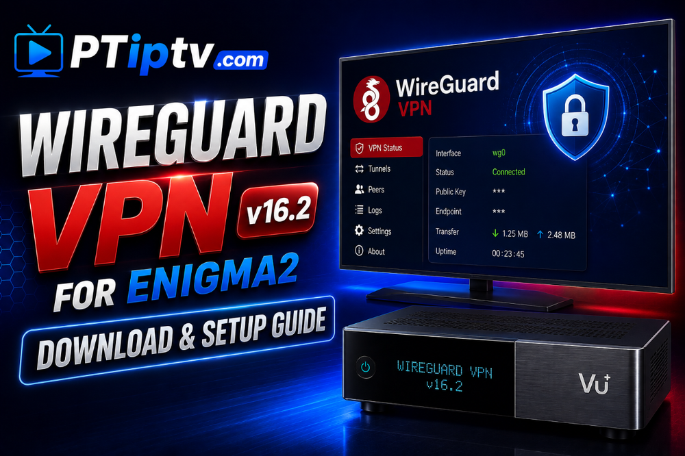 WireGuard VPN v16.2 for Enigma2 Download & Setup Guide